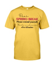 PRE-K TEACHER Classic T-Shirt front