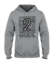 SECOND GRADE TYPO Hooded Sweatshirt thumbnail