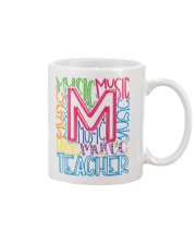 MUSIC TEACHER TYPOGRAPHIC Mug thumbnail