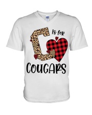 COUGARS V-Neck T-Shirt tile
