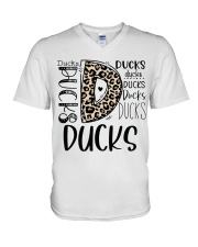 DUCK V-Neck T-Shirt tile