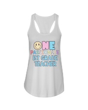 1ST GRADE TEACHER Ladies Flowy Tank tile