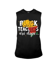 Black Teacher Are Dope Sleeveless Tee tile