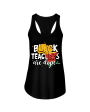 Black Teacher Are Dope Ladies Flowy Tank tile