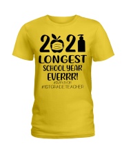 1ST GRADE TEACHER Ladies T-Shirt tile
