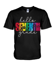7TH GRADE V-Neck T-Shirt tile