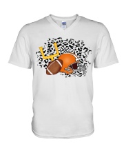 ORANGE V-Neck T-Shirt tile