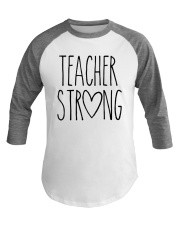 TEACHER STRONG Baseball Tee thumbnail