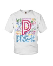 PRE-K TYPOGRAPHIC Youth T-Shirt thumbnail