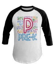 PRE-K TYPOGRAPHIC Baseball Tee thumbnail