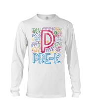 PRE-K TYPOGRAPHIC Long Sleeve Tee thumbnail