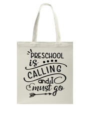 PRESCHOOL Tote Bag tile