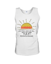 PRESCHOOL SQUAD Unisex Tank tile