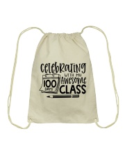 Celebrating 100 Days Drawstring Bag tile