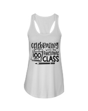 Celebrating 100 Days Ladies Flowy Tank tile
