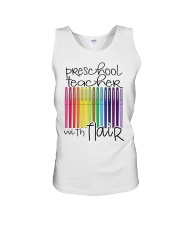 PRESCHOOL TEACHER WITH FLAIR Unisex Tank thumbnail