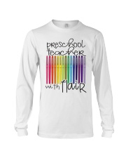 PRESCHOOL TEACHER WITH FLAIR Long Sleeve Tee thumbnail