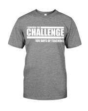 100 DAYS OF TEACHING Premium Fit Mens Tee tile