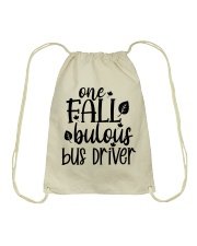 ONE FALLBULOUS BUS DRIVER Drawstring Bag tile