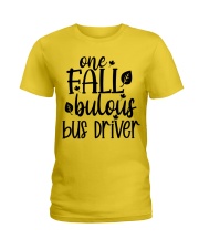 ONE FALLBULOUS BUS DRIVER Ladies T-Shirt tile