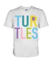 TURTLES V-Neck T-Shirt tile