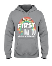 2ND GRADE TEACHER Hooded Sweatshirt tile