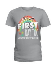2ND GRADE TEACHER Ladies T-Shirt tile