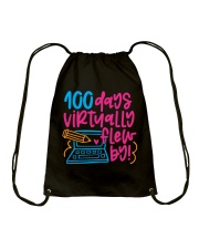 100 DAYS VIRTUALLY FLEW BY Drawstring Bag tile
