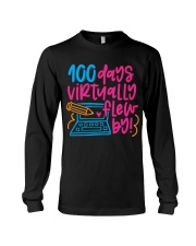 100 DAYS VIRTUALLY FLEW BY Long Sleeve Tee tile