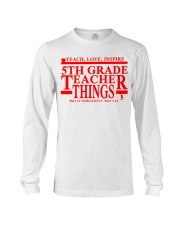 5TH GRADE TEACHER Long Sleeve Tee tile
