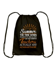 5TH GRADE TEACHER Drawstring Bag tile