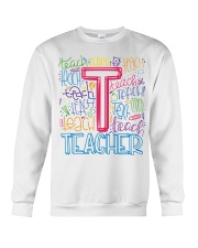 TEACHER TYPOGRAPHIC Crewneck Sweatshirt thumbnail