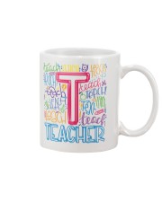 TEACHER TYPOGRAPHIC Mug thumbnail
