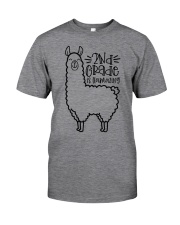 2ND GRADE IS LLAMAZING Classic T-Shirt front