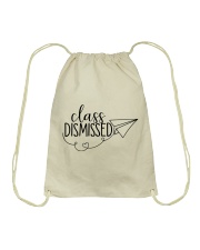 CLASS DISMISSED Drawstring Bag tile