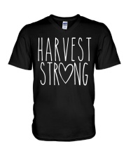 HARVEST STRONG V-Neck T-Shirt tile