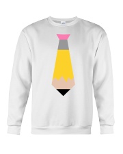TEACHER TIE - PENCIL DESIGN Crewneck Sweatshirt tile