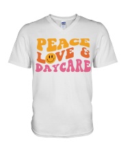 DAYCARE V-Neck T-Shirt tile