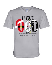 PRESCHOOL TEACHER V-Neck T-Shirt tile