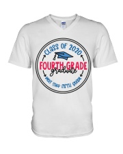 4TH GRADE V-Neck T-Shirt tile