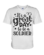 SOLDIER V-Neck T-Shirt tile