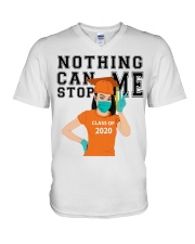 ORANGE - NOTHING CAN STOP ME V-Neck T-Shirt thumbnail