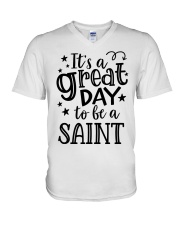 SAINT V-Neck T-Shirt tile