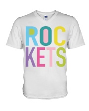 ROCKETS V-Neck T-Shirt tile
