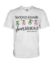 2ND GRADE V-Neck T-Shirt tile