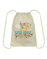 HELLO 1ST GRADE Drawstring Bag tile