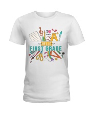 HELLO 1ST GRADE Ladies T-Shirt tile