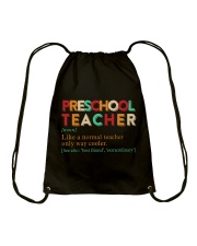 PRESCHOOL TEACHER Drawstring Bag thumbnail
