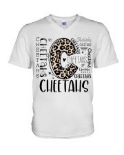 CHEETAH V-Neck T-Shirt tile