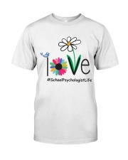 LOVE SCHOOL PSYCHOLOGIST LIFE Classic T-Shirt thumbnail
